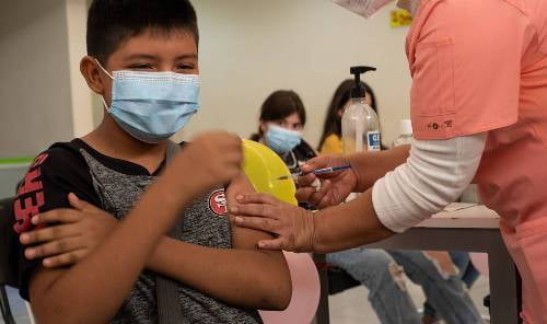 Recibirán vacuna Covid niños de 10 y 11 años de 47 municipios mexiquenses